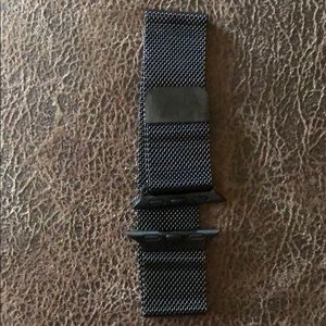 Black mesh loop smart watch band 38mm